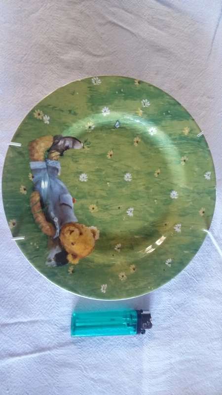 Slovenija ceramic wall plate